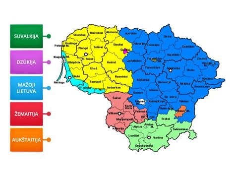 Lietuvos etnografiniai regionai