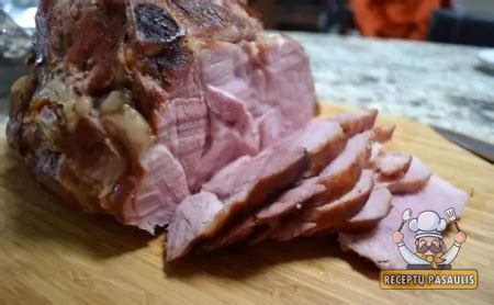 Stirnienos kumpis orkaitėje