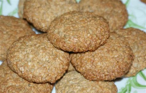 avižiniai sausainiai su sėklomis