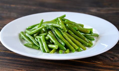 Blanširuotos šparaginės pupelės