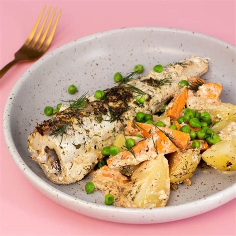 Jūros lydekos filė su prieskoniais