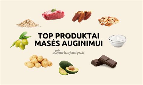 Infografika: sveiki ir kaloringi produktai svorio priaugimui