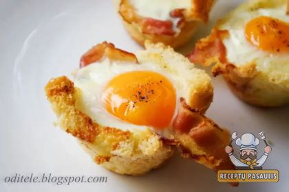 infografika kepto batono su kiaušiniu receptai