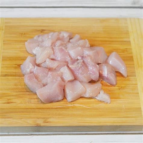 tinkamai supjaustyta vištiena