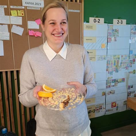 nuotrauka su trupininiu pyragu