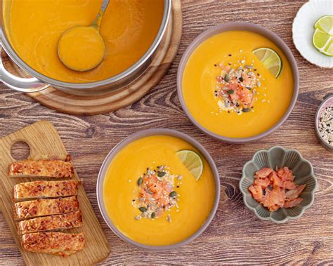 saldžiųjų bulvių (batatų) sriubos paruošimo procesas