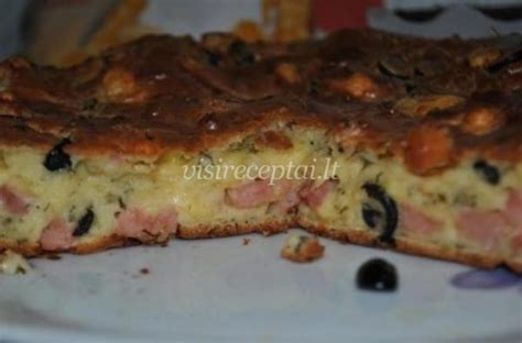 Moliugų pyragas su sūriu