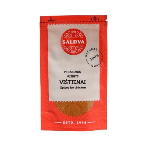 Įvairūs prieskoniai vištienos marinavimui