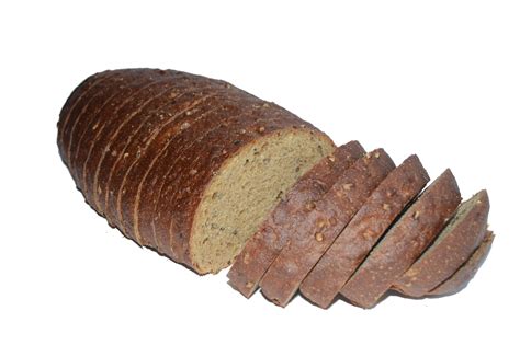 Juodos duonos su sėklomis nuotrauka