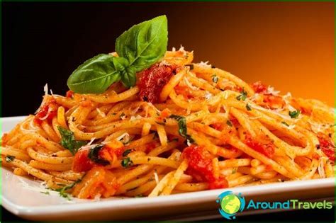 Pietų Italijos virtuvės patiekalai