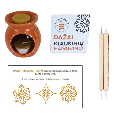 Kiaušinių marginimo įrankiai