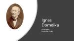 Ignas Domeika - jaunystė ir studijos Paryžiuje