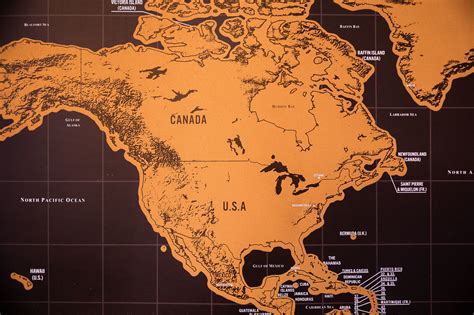 Centrinės Amerikos reljefo schema