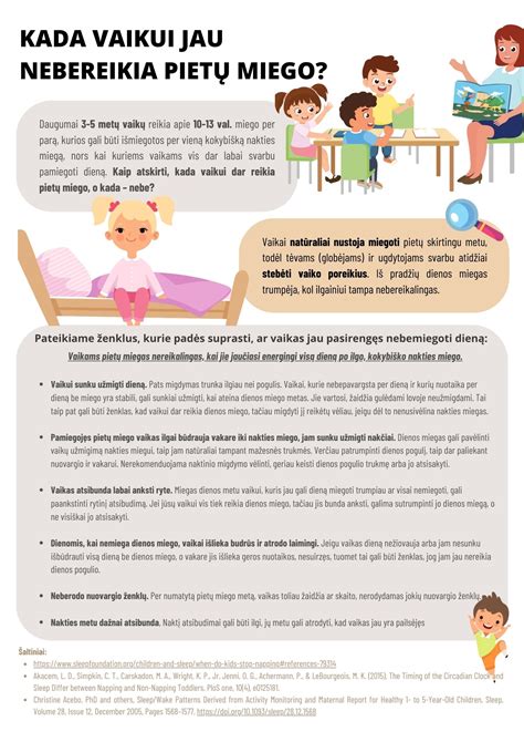 Infografika, demonstruojanti poilsio po pietų naudą