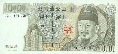 Pietų Korėjos valiuta - vonas (KRW)