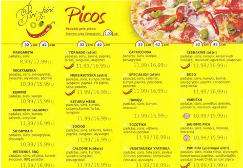 Apžvalgos ir reitingai „Piri Pica“