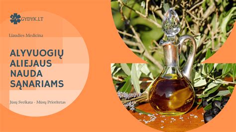 Alyvuogių aliejaus nauda sveikatai