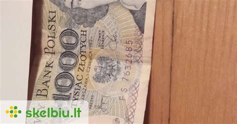 Lenkijos zlotų banknotai ir monetos