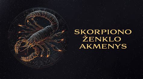 Skorpiono ženklo simbolis ir egzotiškas patiekalas