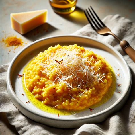Risotto alla Milanese patiekalas