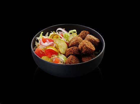 Tradiciniai falafeliai su padažu