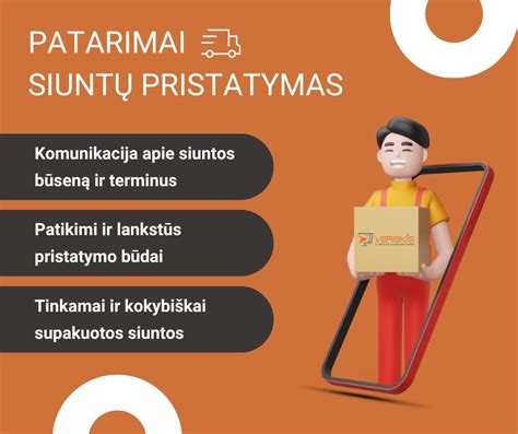 Patikimas pristatymas ir patenkinti klientai