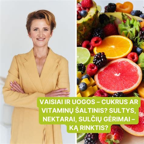 Saldūs vaisiai ir cukrus
