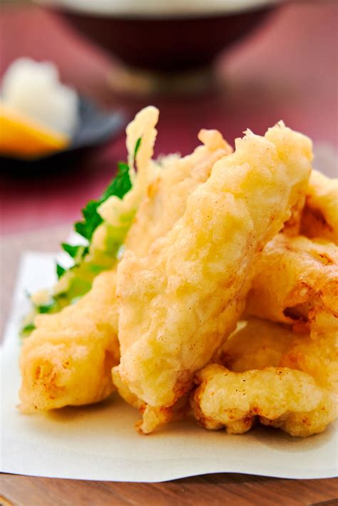 Tempura sušio paruošimas
