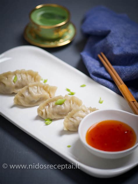 Kiniški dim sum’ai su daržovių įdaru