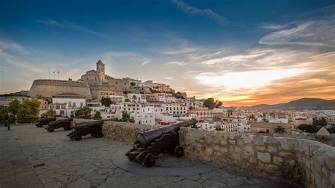 Dalt Vila senamiesčio panorama