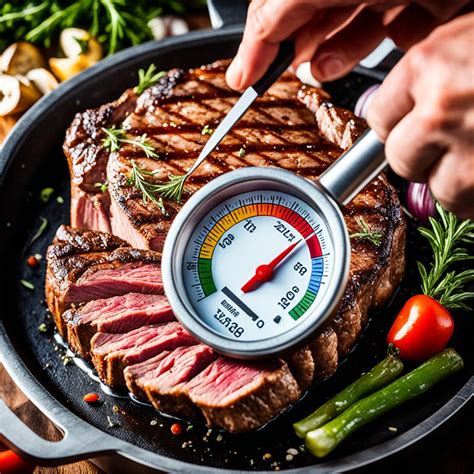 Meat thermometer usage