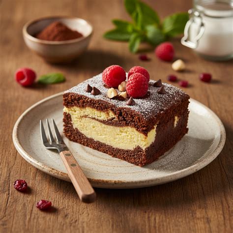 Kepto Oreo ir Nutella pyrago su varške pavyzdys