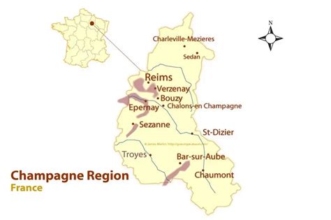 Burgundijos regiono žemėlapis ir vynuoginės sraigės