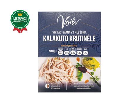 Kalakuto įdaro ingredientai