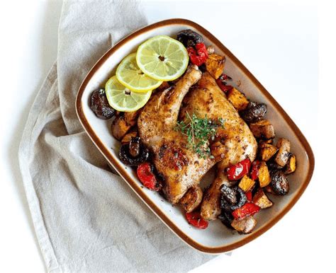 Vištienos ketvirčiai su daržovėmis