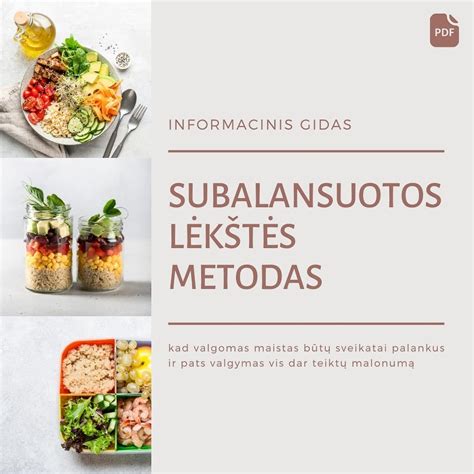 Subalansuotos vakarienės lėkštės pavyzdys
