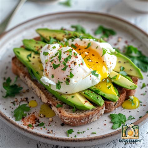 Poached egg on avocado toast