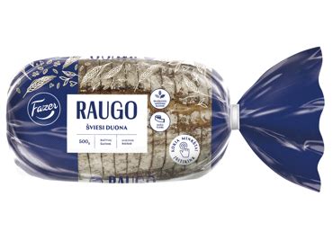 Šviežiai iškepta raugo duona