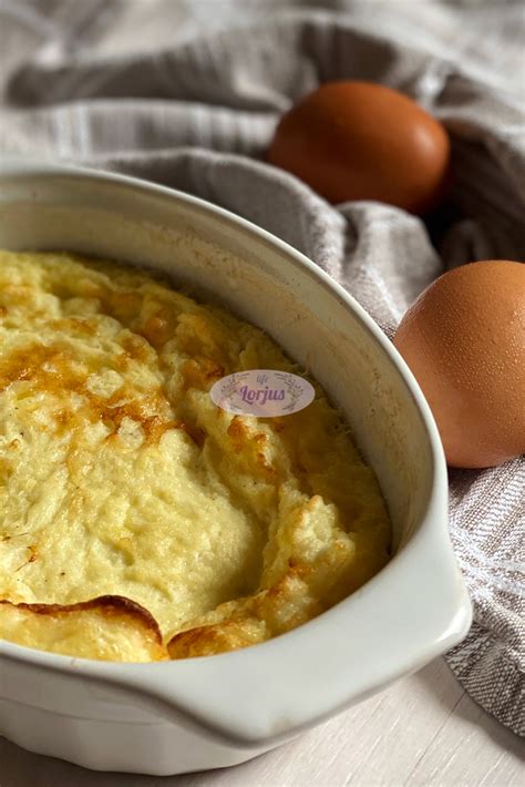 Purus orkaitėje keptas omletas su sviestu