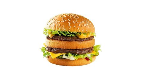 Hesburger mėsainių asortimentas