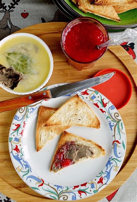 Ančių kepenėlių pašteto ingredientai