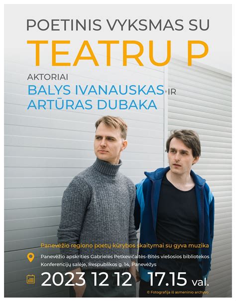 Teatro plakatas spektakliui 