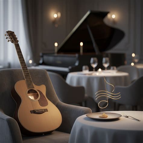 Šeima su vaikais mėgaujasi šventine atmosfera picerijoje su gyva muzika