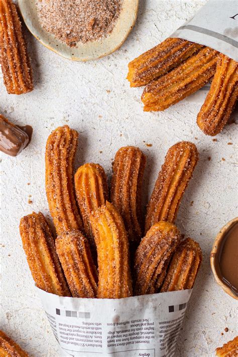 Orkaitėje keptų churros nuotrauka
