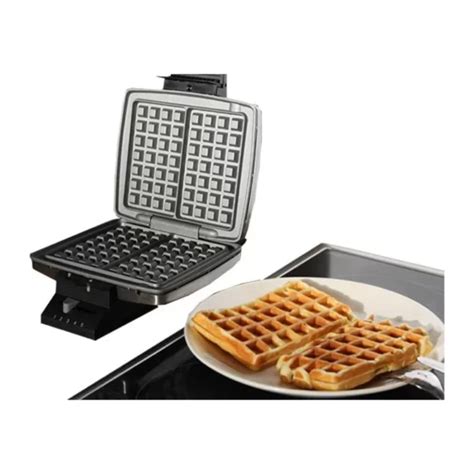 Elektrinė vaflinė ir paruošti vafliai