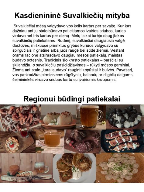 Tradiciniai lietuviški valgiai su duona