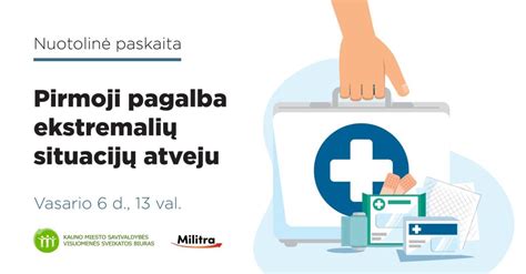Saugus prieglobstis ekstremalių situacijų metu