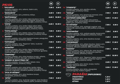 Nuotrauka su įvairiais „Tango Pica & Grill“ meniu patiekalais: pica, kepsniu ir užkandžiais