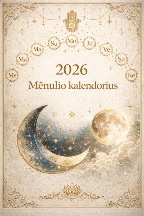 Mėnulio kalendorius ir Ekadašio datos