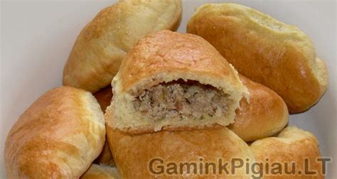 Bandelės su mėsos įdaru